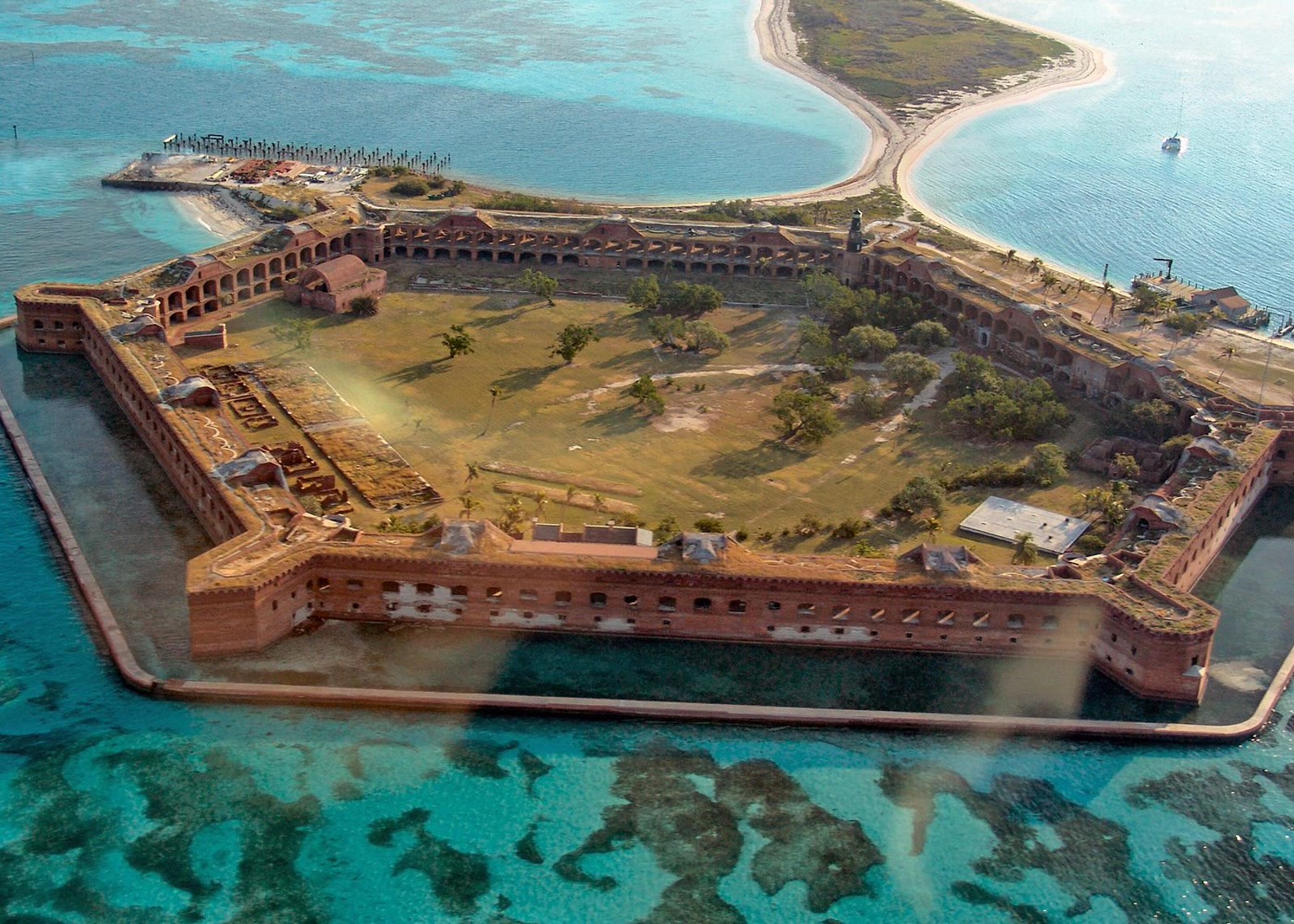 Fort Jefferson at Dry Tortugas National Park near Key West